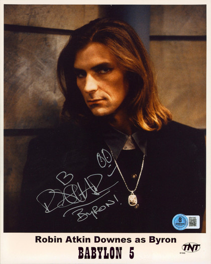 Robin Arkin Downes Babylon 5 "Byron" Authentic Signed 8x10 Photo BAS #BR41062