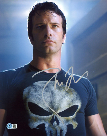 Thomas Jane The Punisher Authentic Signed 11x14 Vertical Photo BAS #BS96960