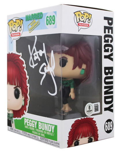 Katey Sagal Married W/ Children Signed Peggy #689 Funko Pop Vinyl Figure BAS