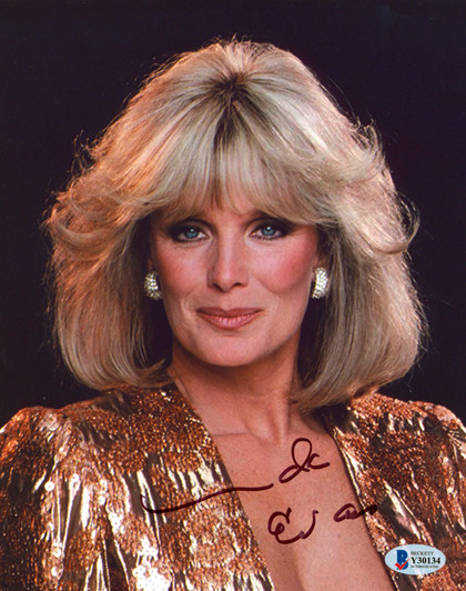 Linda Evans Dynasty Authentic Signed 8x10 Vertical Photo Autographed BAS 2