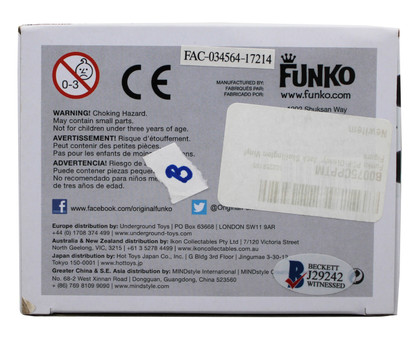 Chris Sarandon "Jack" Signed Jack Skellington #15 Funko Pop Figure BAS W #J29242