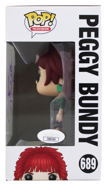 Katey Sagal Married W/ Children Signed Peggy #689 Funko Pop Figure JSA #CE80506