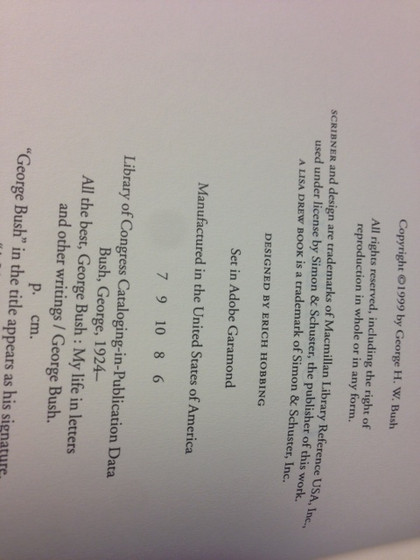 All The Best, George Bush: My Life in Letters and Other Writings