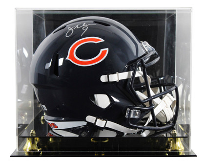 Bears Jim McMahon Signed Full Size Speed Rep Helmet W/ Case BAS Witnessed