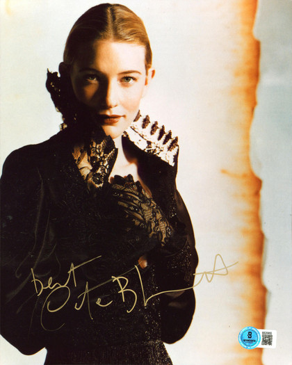 Cate Blanchett Oscar And Lucinda "Best" Authentic Signed 8x10 Photo BAS #BS20855
