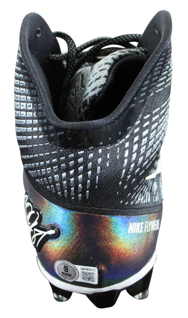 Lions Calvin Johnson Signed Signature Series Right Football Cleat BAS Witnessed