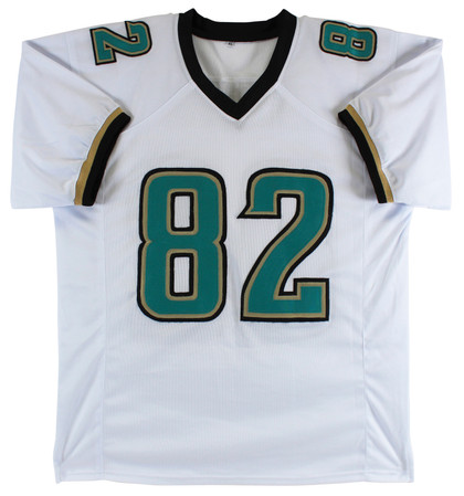 Jimmy Smith Authentic Signed White Pro Style Jersey Autographed BAS Witnessed