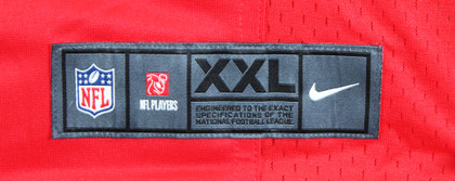 Chiefs Xavier Worthy Signed Red Nike Limited Jersey w/ Black Signature Fanatics