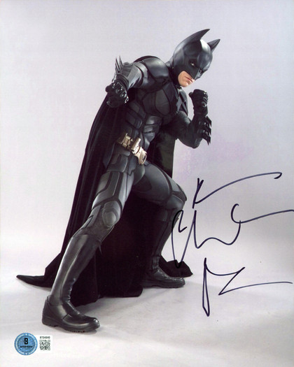 Christian Bale Batman The Dark Knight Authentic Signed 8x10 Photo BAS #BT04840