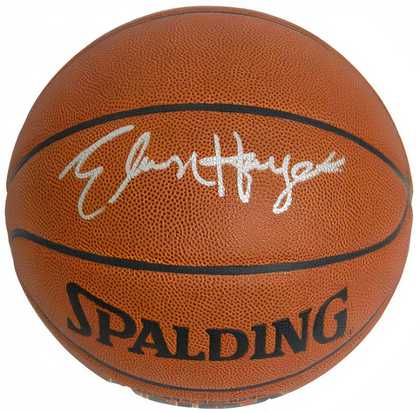 Elvin Hayes Signed Spalding Nba I/O Basketball   Schwartz Hologram (Washington Bullets)
