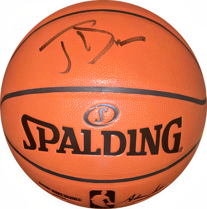 Joe Dumars Signed Spalding Nba I/O Rep Game Ball Series Basketball  Jsa Witnessed (Detroit Pistons)