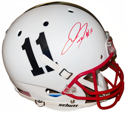 Jake Fromm Signed Georgia Bulldogs Schutt White Matte Custom #11 Fs Rep Helmet  Beckett/Bas