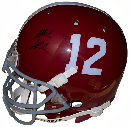 Mike Shula Signed Alabama Crimson Tide Official Authentic #12 Schutt Ncaa Helmet Roll Tide  Jsa #Ll60527