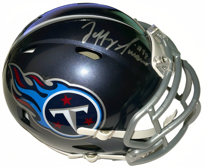 Jeffery Simmons Signed Tennessee Titans Nfl Speed Mini Helmet #98– Jsa Wintessed
