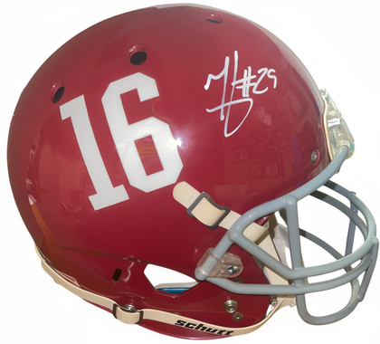 Minkah Fitzpatrick Signed Alabama Crimson Tide Schutt Full Size Ncaa #16 Rep Helmet– Jsa #V44744 Coa