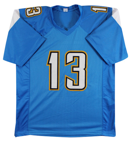 Keenan Allen Authentic Signed Powder Blue Pro Style Jersey BAS Witnessed