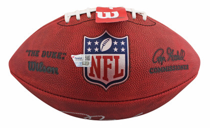 Patriots Tom Brady Signed Official Wilson "Duke" Football Fanatics #GD53518938