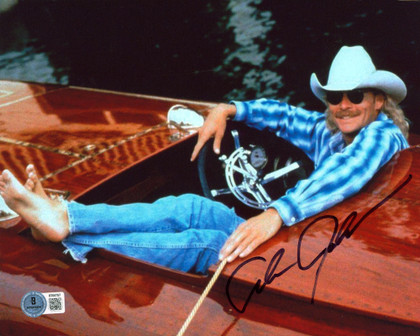 Alan Jackson Country Musician Authentic Signed 8x10 Horizontal Photo BAS 2