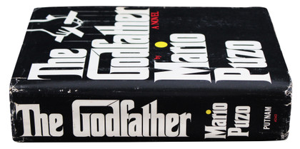 Mario Puzo The Godfather Signed 1st Edition Hard Cover Book w/ Dust Jacket BAS