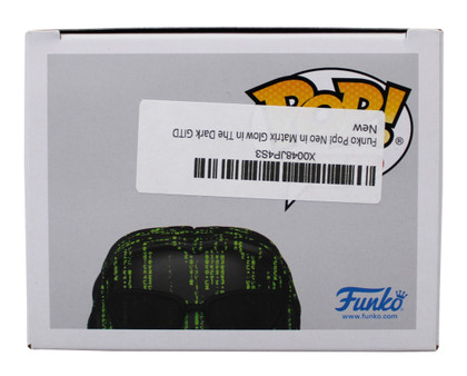 Lilly & Lana Wachowski The Matrix Signed Neo #1172 Funko Pop Figure BAS #BT57795