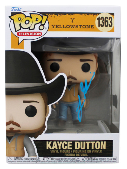 Luke Grimes Yellowstone Signed Kayce Dutton #1363 Funko Pop Figure BAS #BT57792