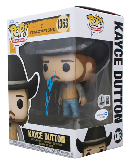 Luke Grimes Yellowstone Signed Kayce Dutton #1363 Funko Pop Figure BAS #BT57792