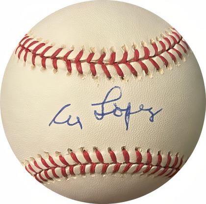 Al Lopez Signed Rawlings Leather Little League Game Play Baseball (Dodgers/Pirates)