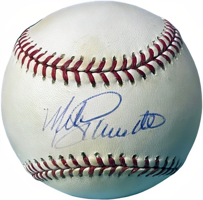 Mike Schmidt Signed Official Rawlings Ronl National League Baseball Tone Spots  Coa (Phillies/Hof/12 Xas/10 Xgg/3 Xnlmvp/548 Hr)