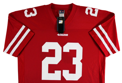 49ers Christian McCaffrey Signed Red Fanatics NFL Proline Jersey Fanatics