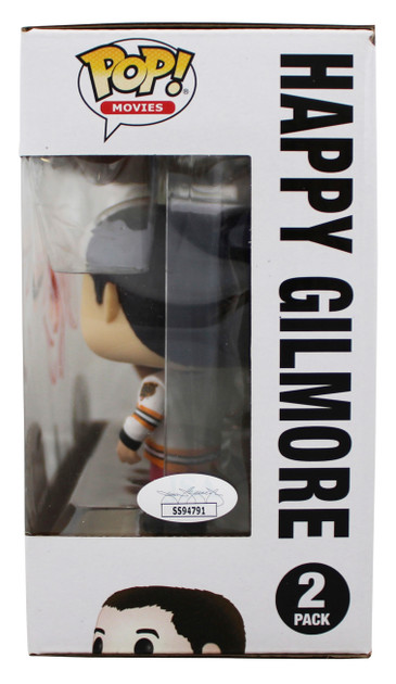 Adam Sandler Signed Bob Barker & Happy Gilmore 2 Pack Funko Pop Vinyl Figure JSA