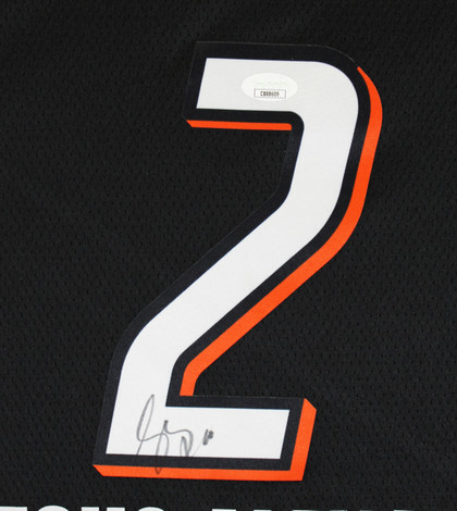 Thunder Shai Gilgeous-Alexander Signed Black Nike Swingman Jersey JSA #CB88609