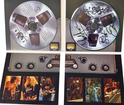 Tesla Signed Real to Reel CD