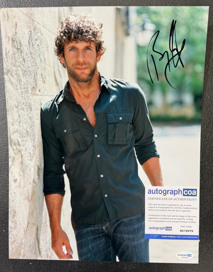 Billy Currington Signed Photo