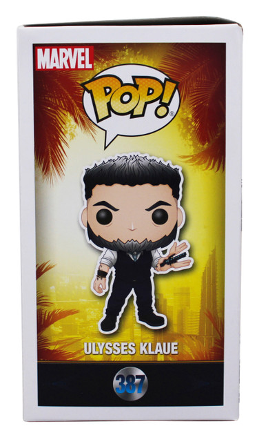 Andy Serkis Black Panther Signed Ulysses Klaue #387 Funko Pop Vinyl Figure BAS