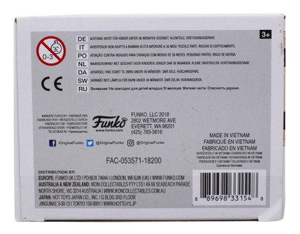 Andy Serkis Black Panther Signed Ulysses Klaue #387 Funko Pop Vinyl Figure BAS