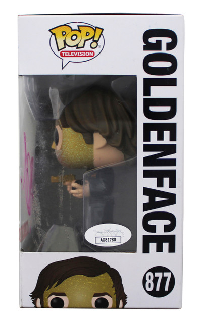 John Krasinski The Office Signed Goldenface Funko Pop Vinyl Figure JSA #AX81780