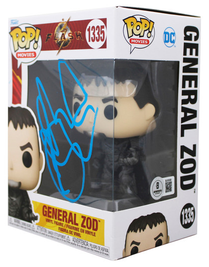 Michael Shannon Signed General Zod #1335 Funko Pop Vinyl Figure BAS #BU55068