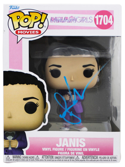 Lizzy Caplan Mean Girls Signed Janis #1704 Funko Pop Vinyl Figure BAS #BU08669