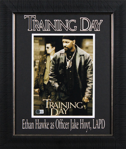 Ethan Hawke Training Day Authentic Signed 8x10 Framed Photo BAS #BT04824