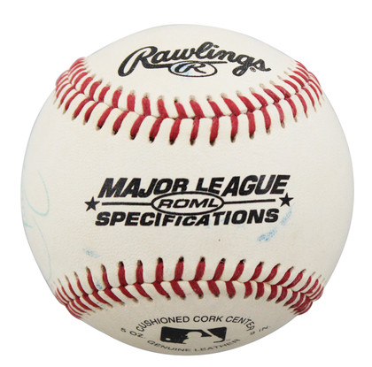 Yankees Larry Walker Authentic Signed Rawlings Baseball Autographed BAS #BU64226