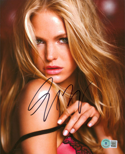 Erin Heatherton Victoria's Secret Model Authentic Signed 8x10 Photo BAS #BA52956