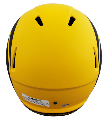 Rams Puka Nacua Signed Rave Full Size Speed Rep Helmet W/ Case Fanatics