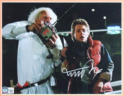 Back To The Future (3) Fox, Lloyd & Wells Signed 8x10 Photo Framed Display BAS