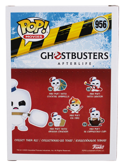 Ira Heiden Ghostbusters "Mini Puft" Signed #956 Funko Pop Vinyl Figure BAS