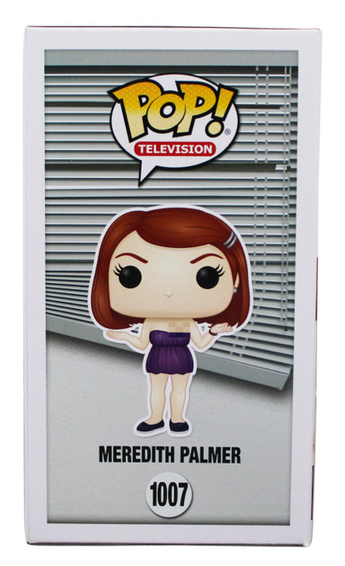 Kate Flannery The Office "Meredith" Signed #1007 Funko Pop Vinyl Figure JSA