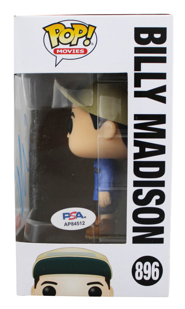 Adam Sandler Signed Billy Madison #896 Funko Pop Vinyl Figure PSA/DNA #AP84512