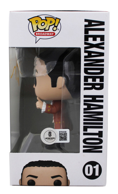 Lin-Manuel Miranda Signed Alexander Hamilton Funko Pop Vinyl Figure BAS #BT63338