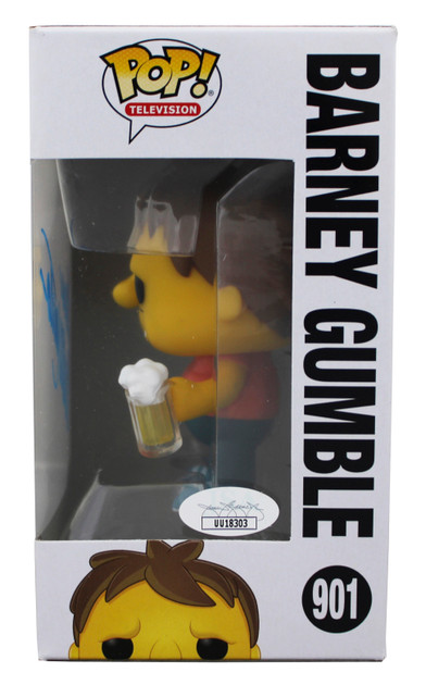 Dan Castellaneta The Simpsons Signed Barney #901 Funko Pop Figure JSA #UU18303