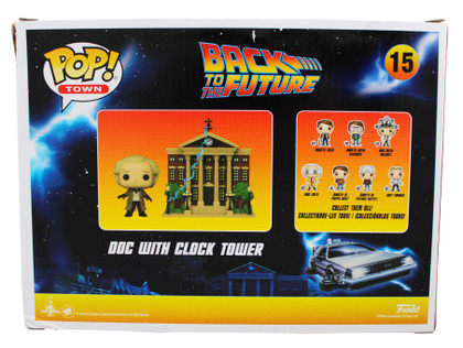 Christopher Lloyd Back To The Future Signed #15 Funko Pop Figure BAS #X15652