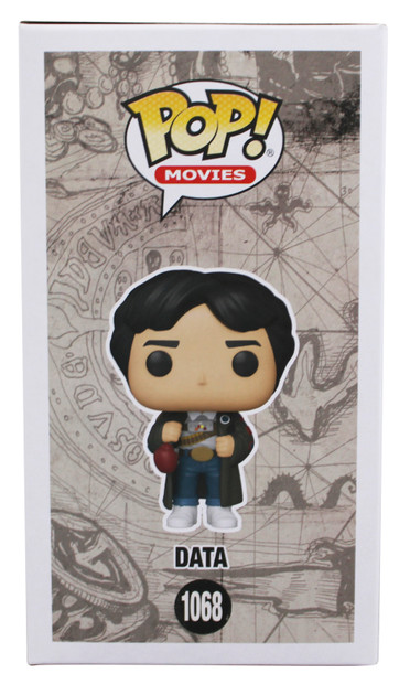 Ke Huy Quan The Goonies Signed Data #1068 Funko Pop Vinyl Figure JSA #WIT753596